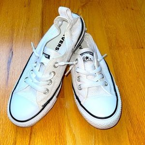 White Slip-on Converse